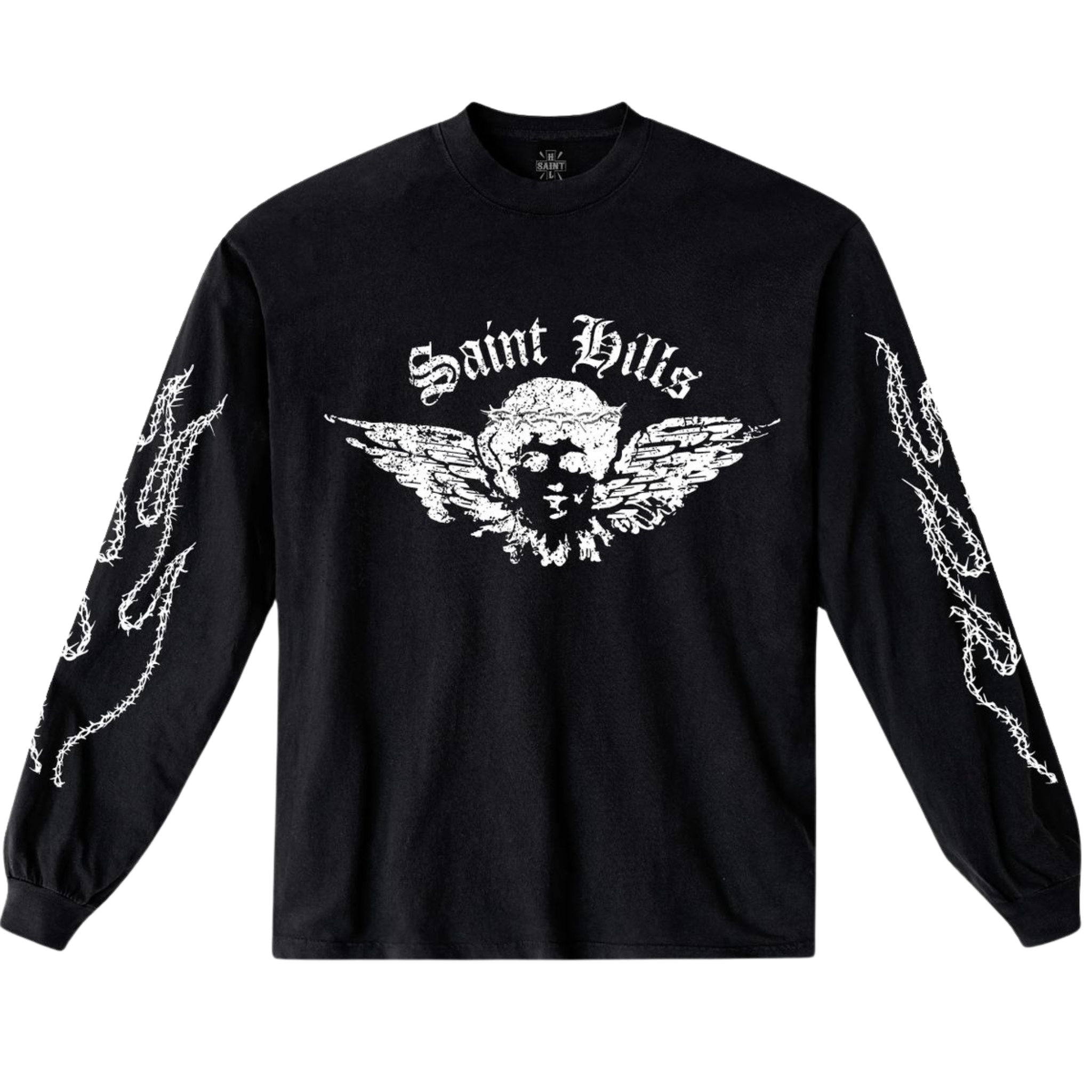 Saint Hills 'St.Angel' LS Tee (Black)