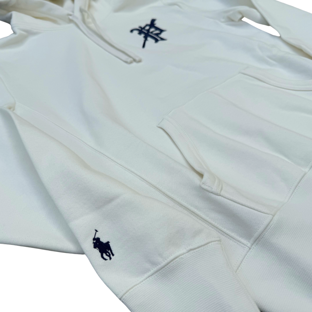 Polo Ralph Lauren Crest Hoodie (Ivory) - Polo Ralph Lauren