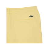 Lacoste Regular Fit Fleece Shorts (Pastel Yellow)