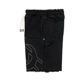 Godspeed "Carpenter" Distressed Shorts (Black) - Godspeed