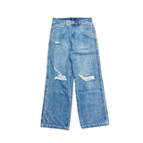 Mixed Emotion "Blue Stone" Baggy Jeans