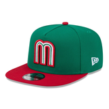 Mexico 2026 World Baseball Classic 9FIFTY A-Frame Snapback- Green