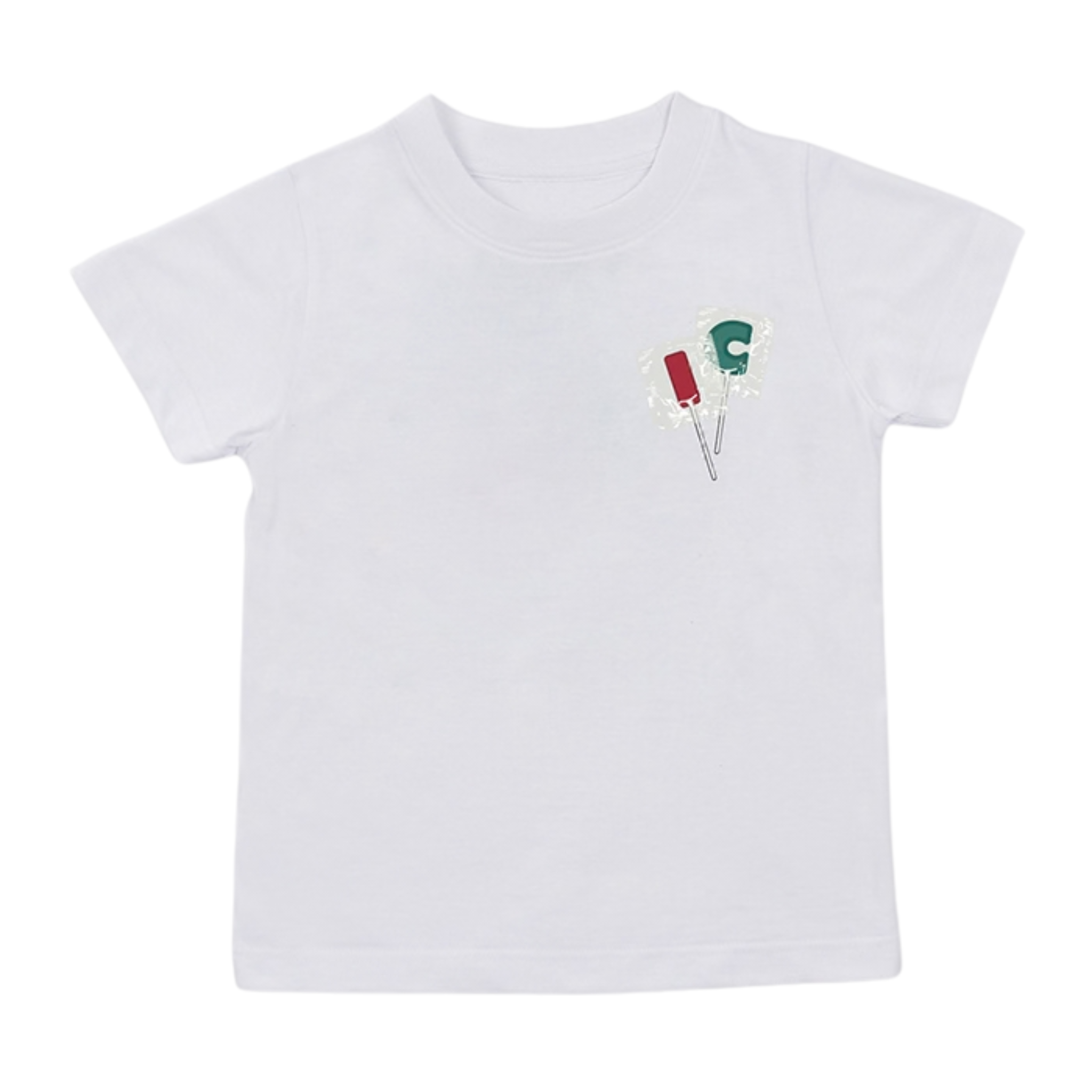 Kids Icecream"Lolli" SS Tee (White) - Ice Cream