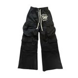 Mixed Emotion Baggy 'M.E' Cargos (Black)