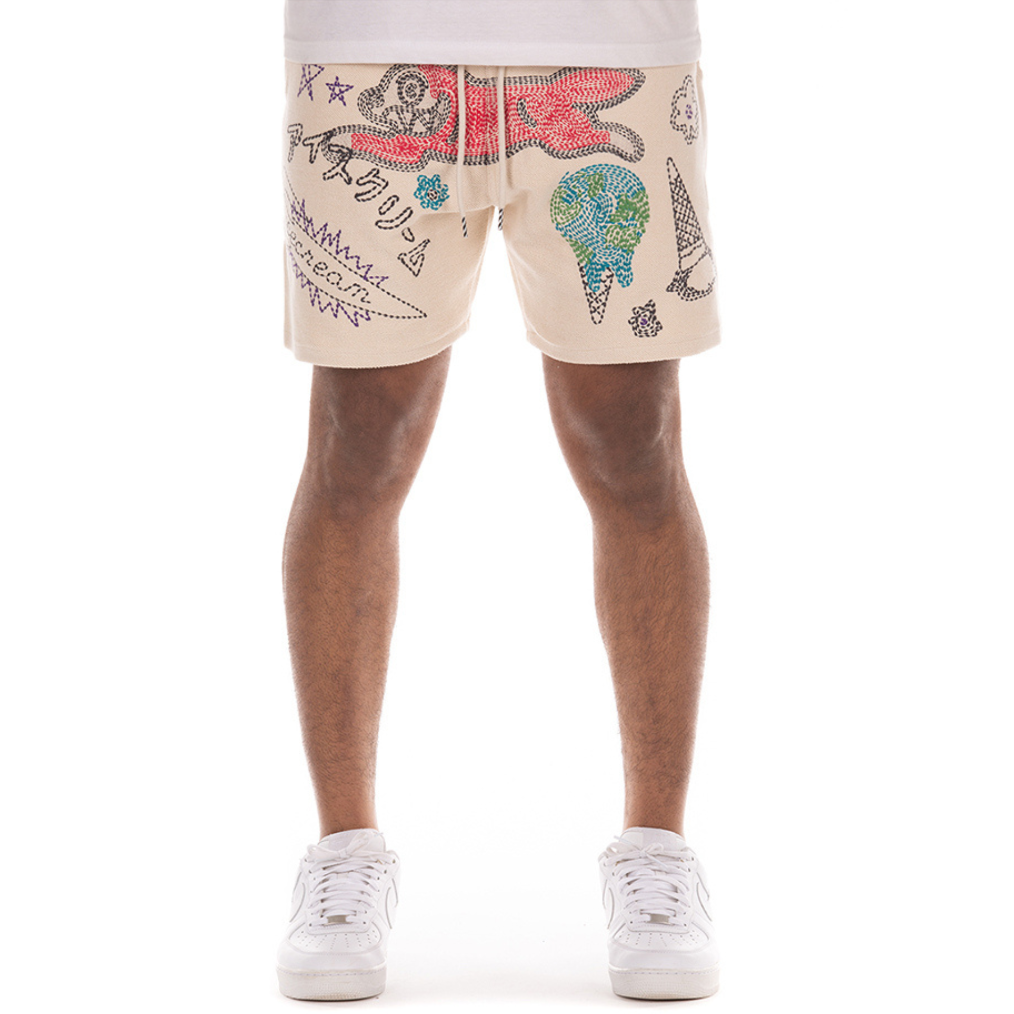 Ice Cream Global Shorts (Fog) - Ice Cream