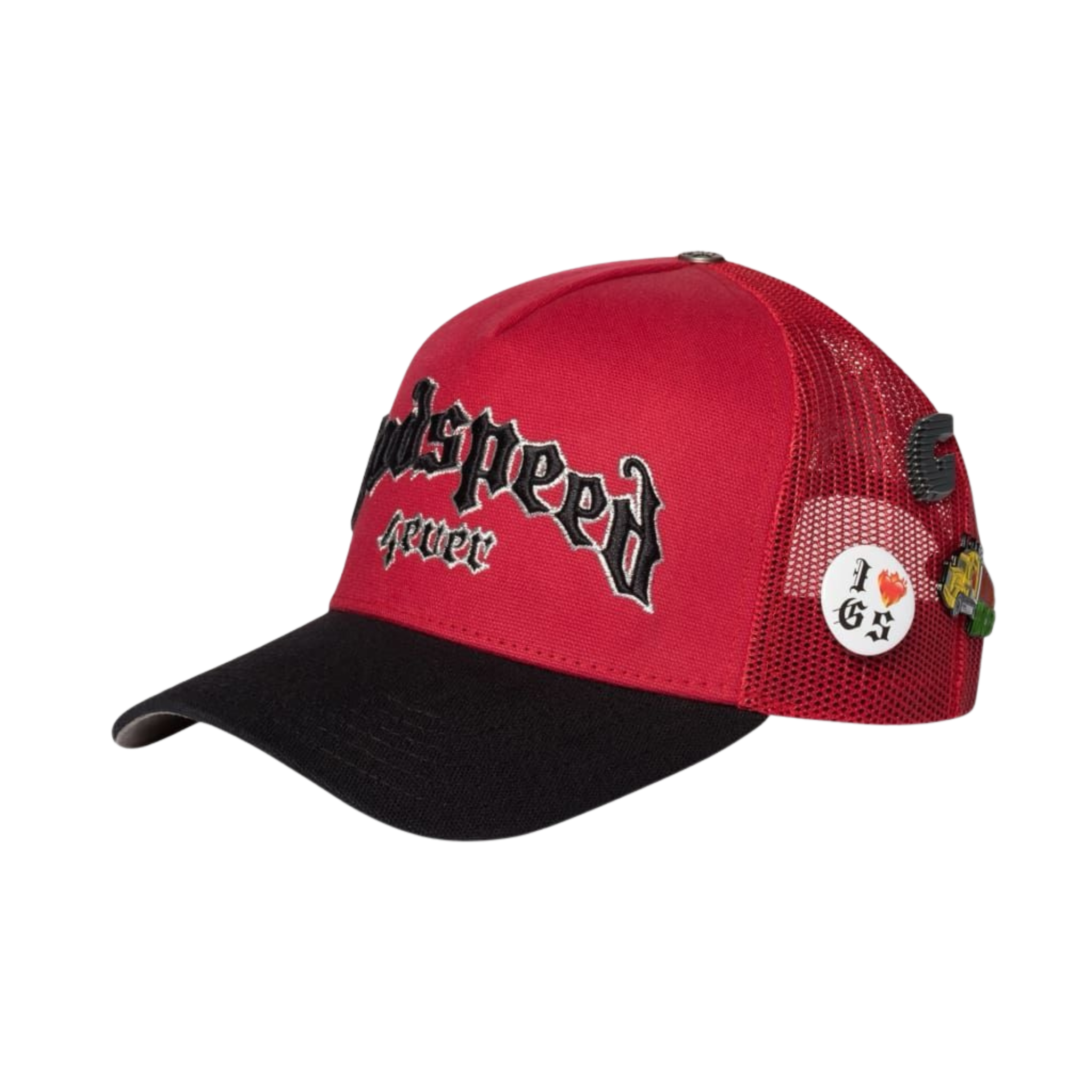 Godspeed GS Forever Trucker Hat (Red/Black) - Godspeed