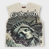 Godspeed "Sunken Liberty 2" Sleeveless (Slate Grey)