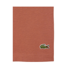 Lacoste Men's Signature Print Cotton T-Shirt (Light Brown)