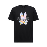 Psycho Bunny Milos Graphic Tee (Black)