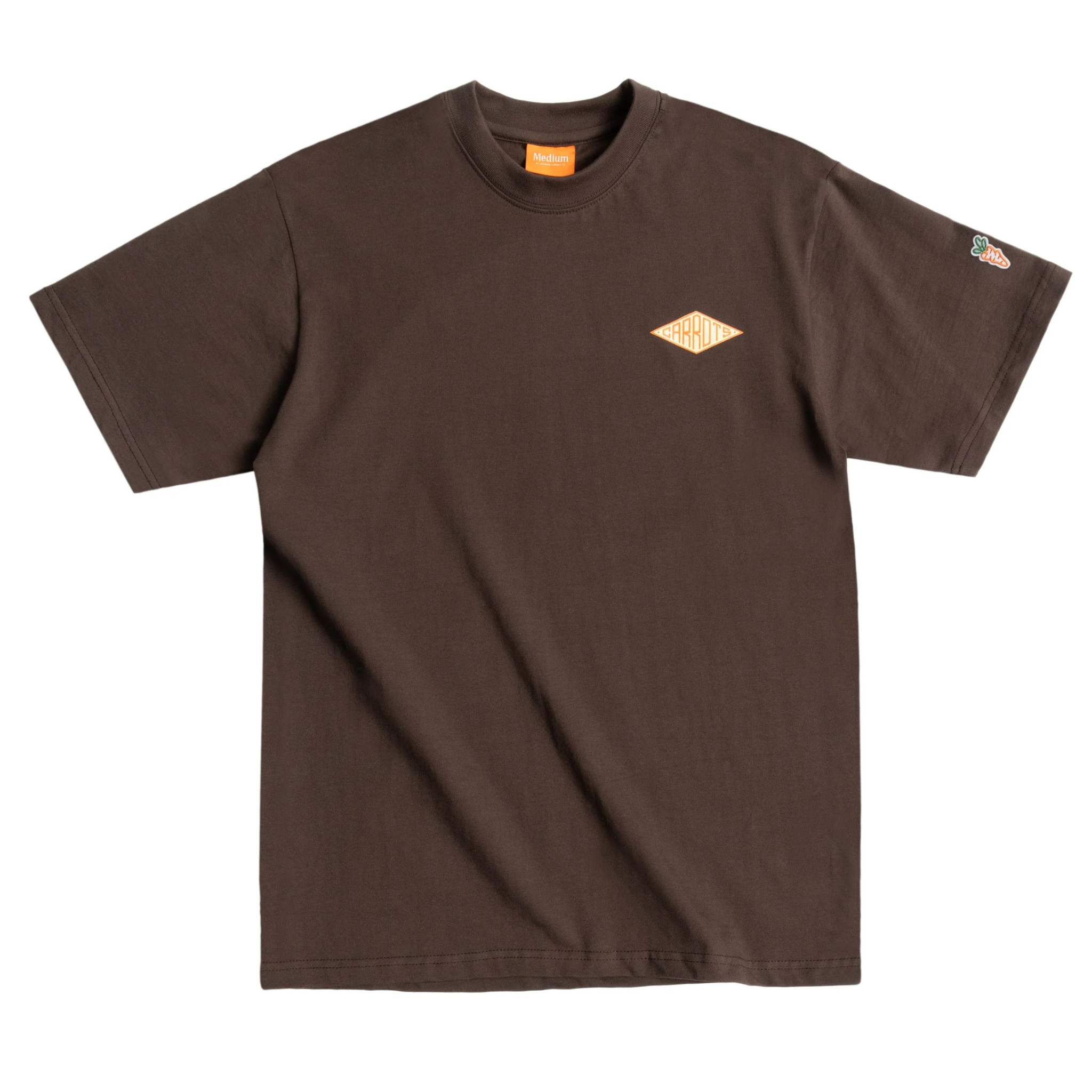 Carrots Emblem Tee (Brown) - Anwar Carrots