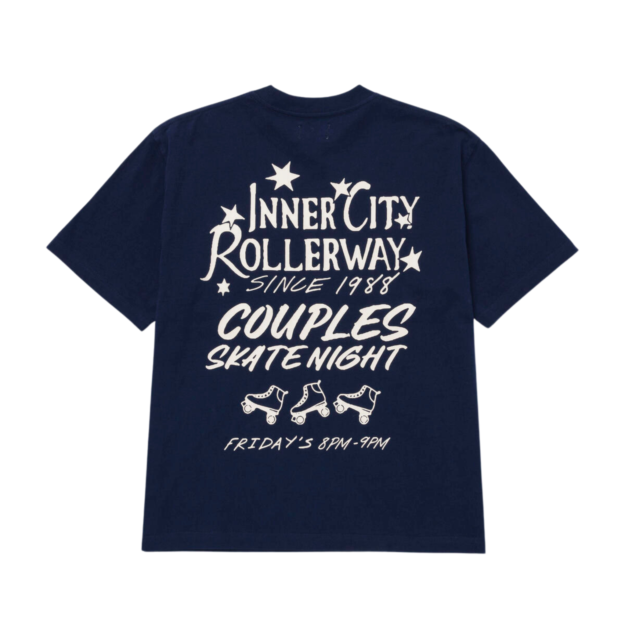 Honor The Gift Roller Rink T-Shirt (Navy)