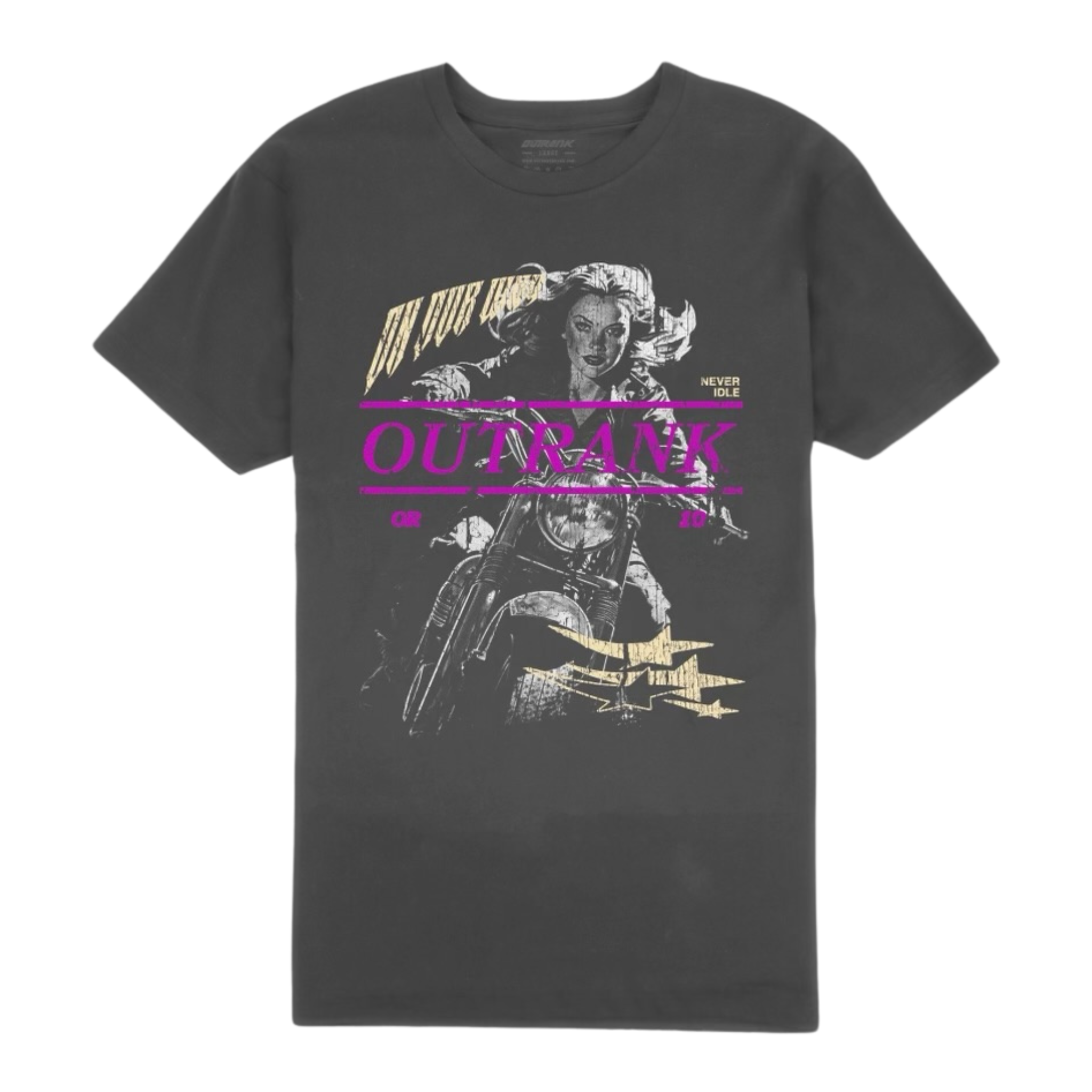 Outrank Do Your Way Tee (Charcoal Grey)