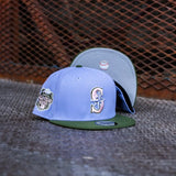 New Era Seattle Mariners 2023 All-Star Game Grey UV (Lavender/Olive) 59Fifty Fitted