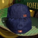 New Era Houston Astros 2017 World Series Side Patch Fitted (Denim)