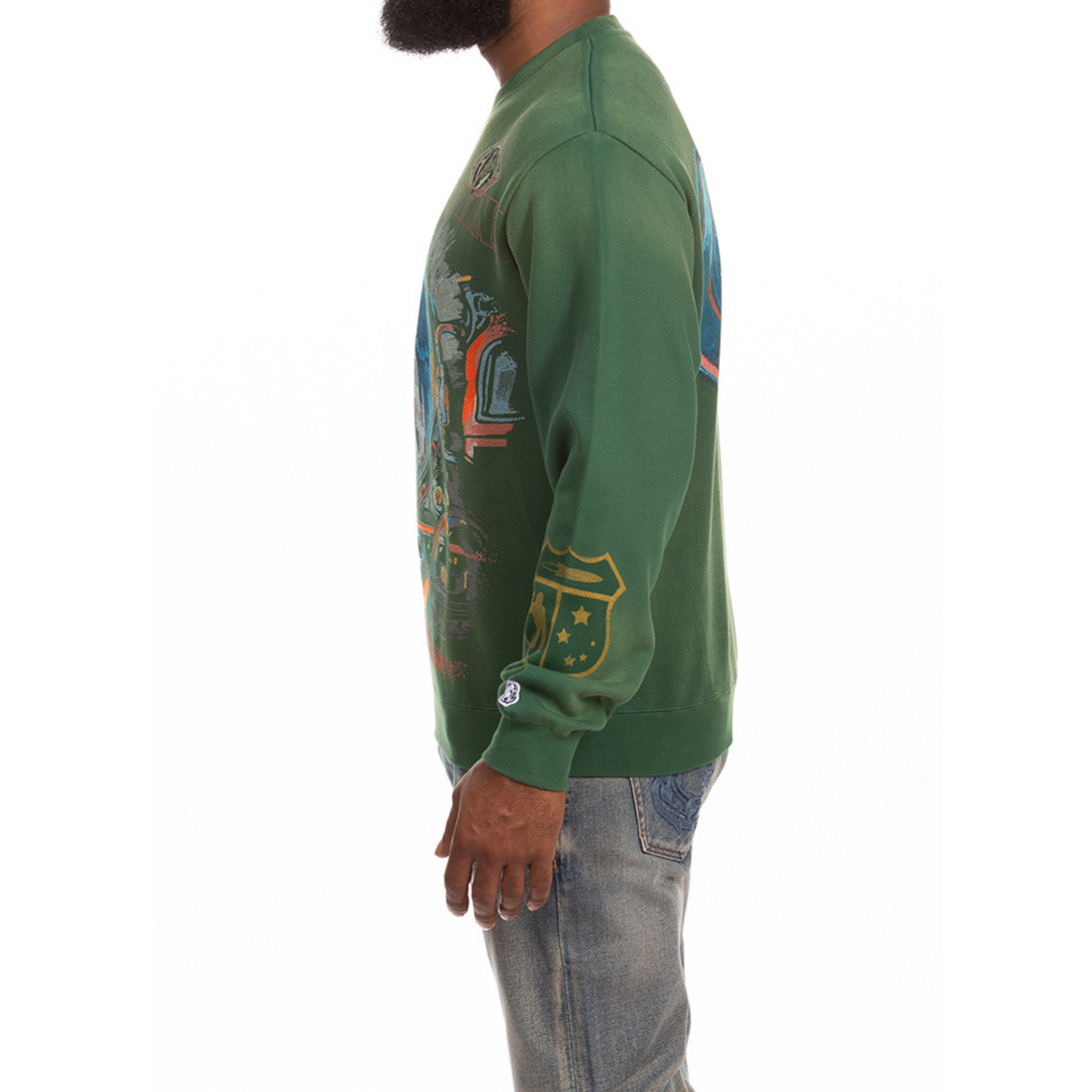 Billionaire Boys Club "Explore" LS Knit Tee (Eden)