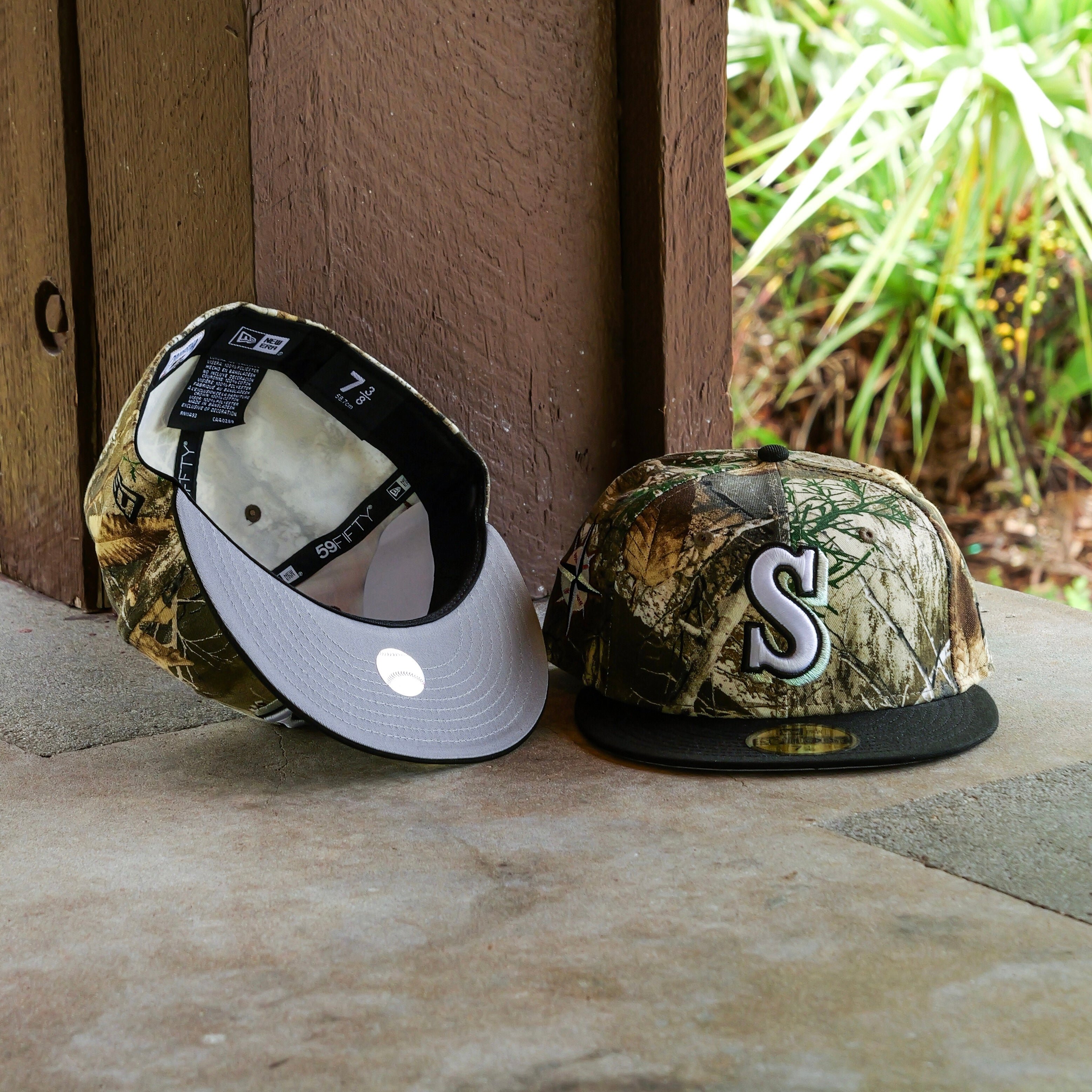 New Era Seattle Mariners Compass Side Patch Fitted