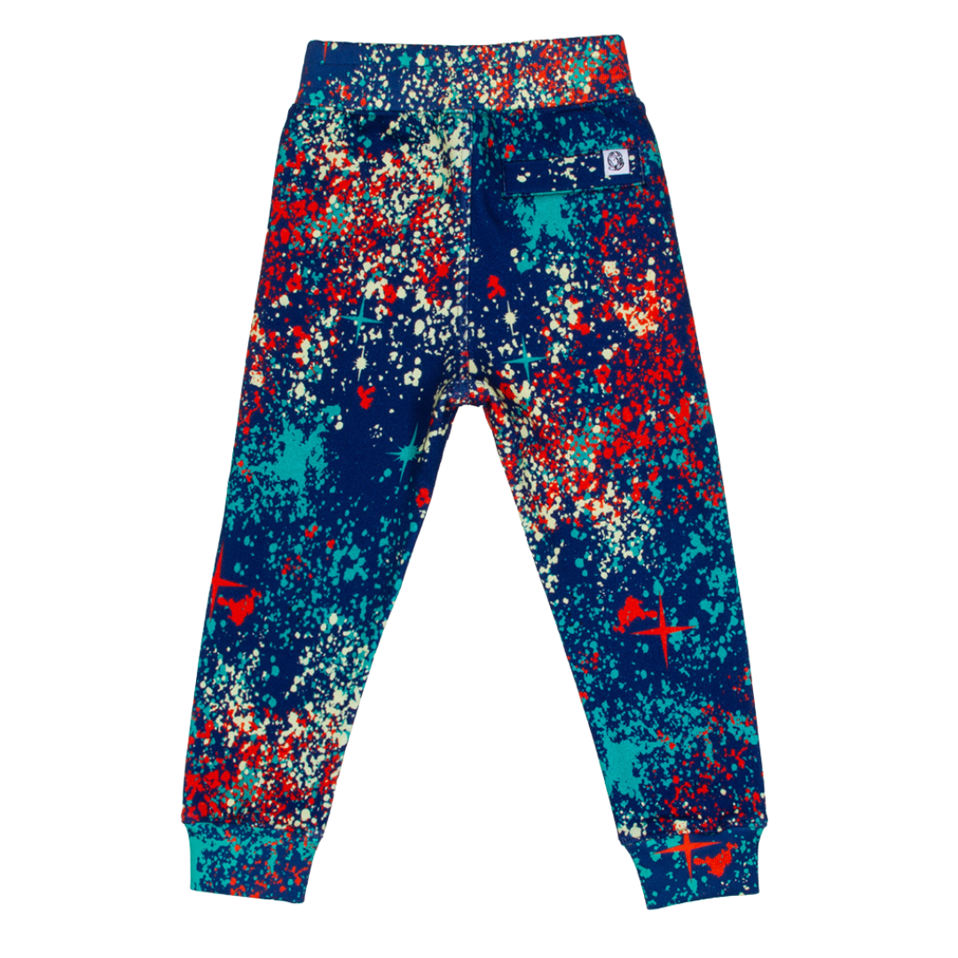 Kids Billionaire Boys Club Milky Way Sweatpants (Monaco Blue) - Billionaire Boys Club