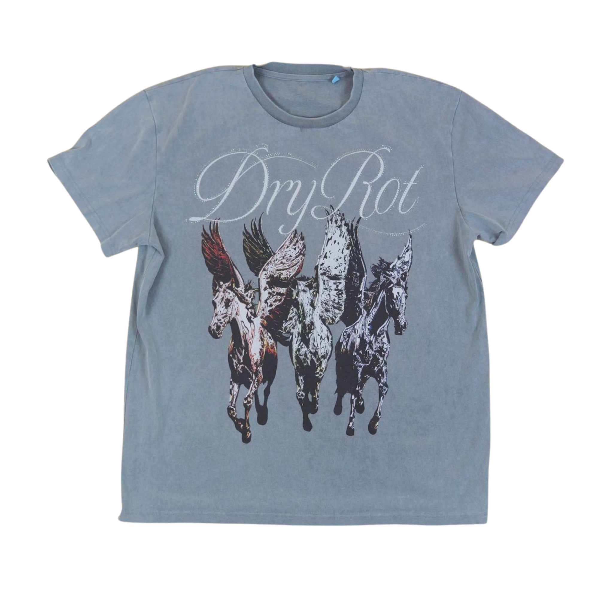 Dry Rot Pegasus Tee (Grey)