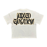 Mixed Emotion "Twin" Rhinestone Tee (White)