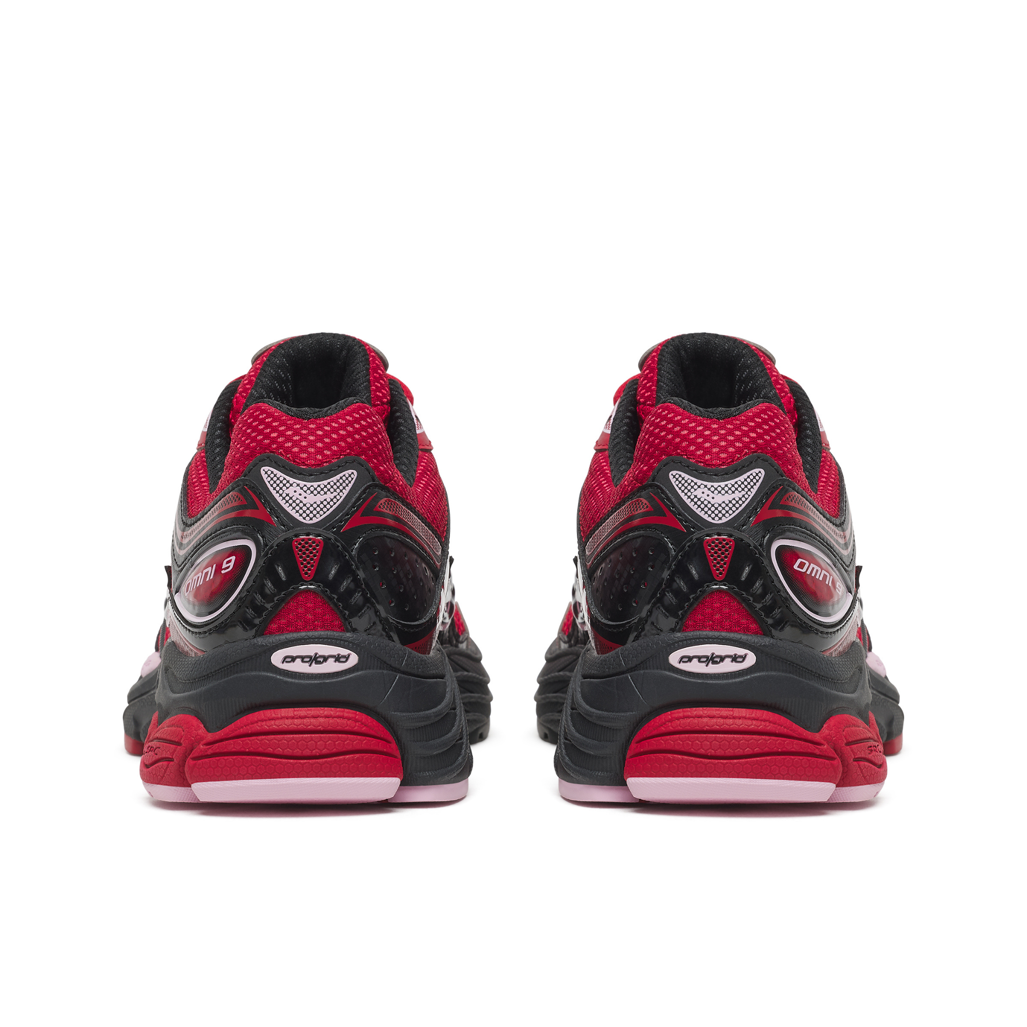 Mens Saucony ProGrid Omni 9 St.Valentine (Red/Black)