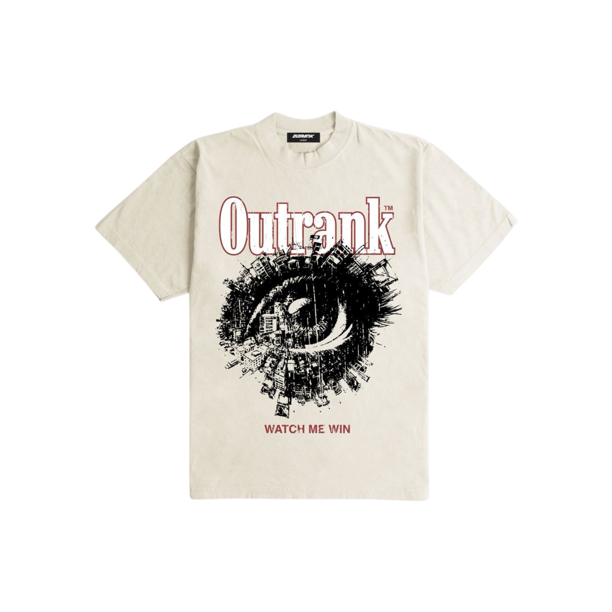 Outrank "Watch Me Win" Heavyweight T-shirt