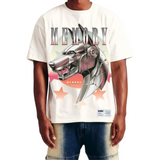 Memory Lane "ROVER STAR" TEE-OFF WHITE