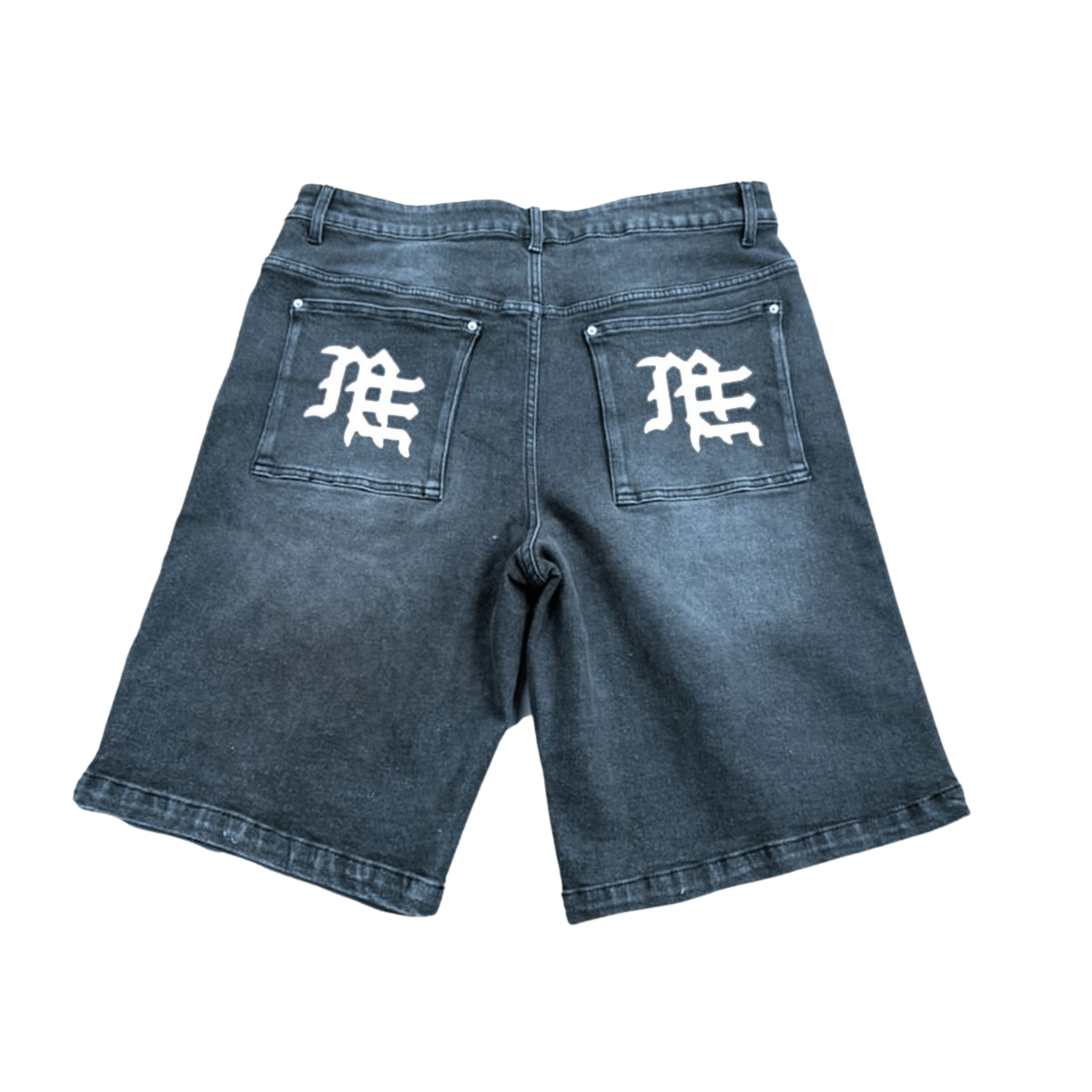 Mixed Emotion Jean Shorts (Blue)