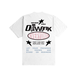 Outrank "They Can Not Replace You" Heavyweight T-shirt (White)