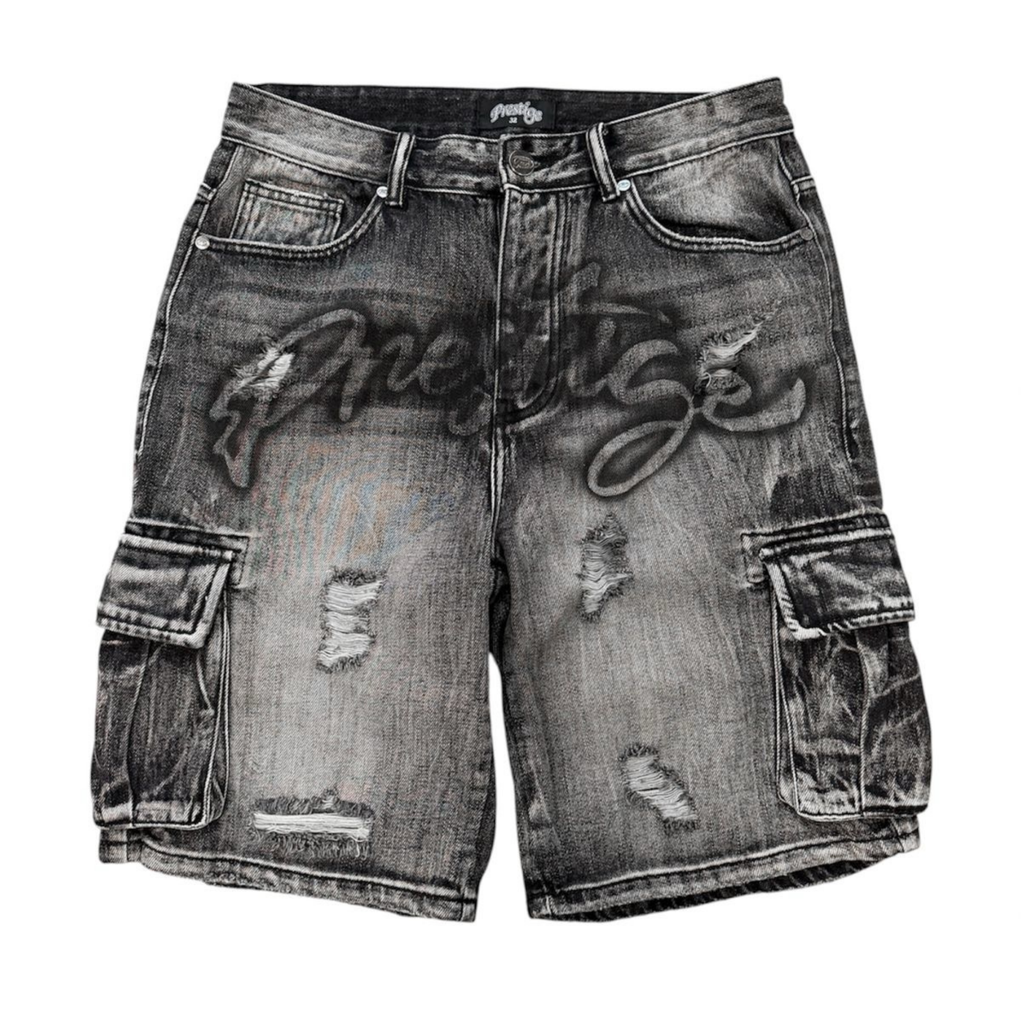 Prestige "Rogue" Denim Shorts (Black)