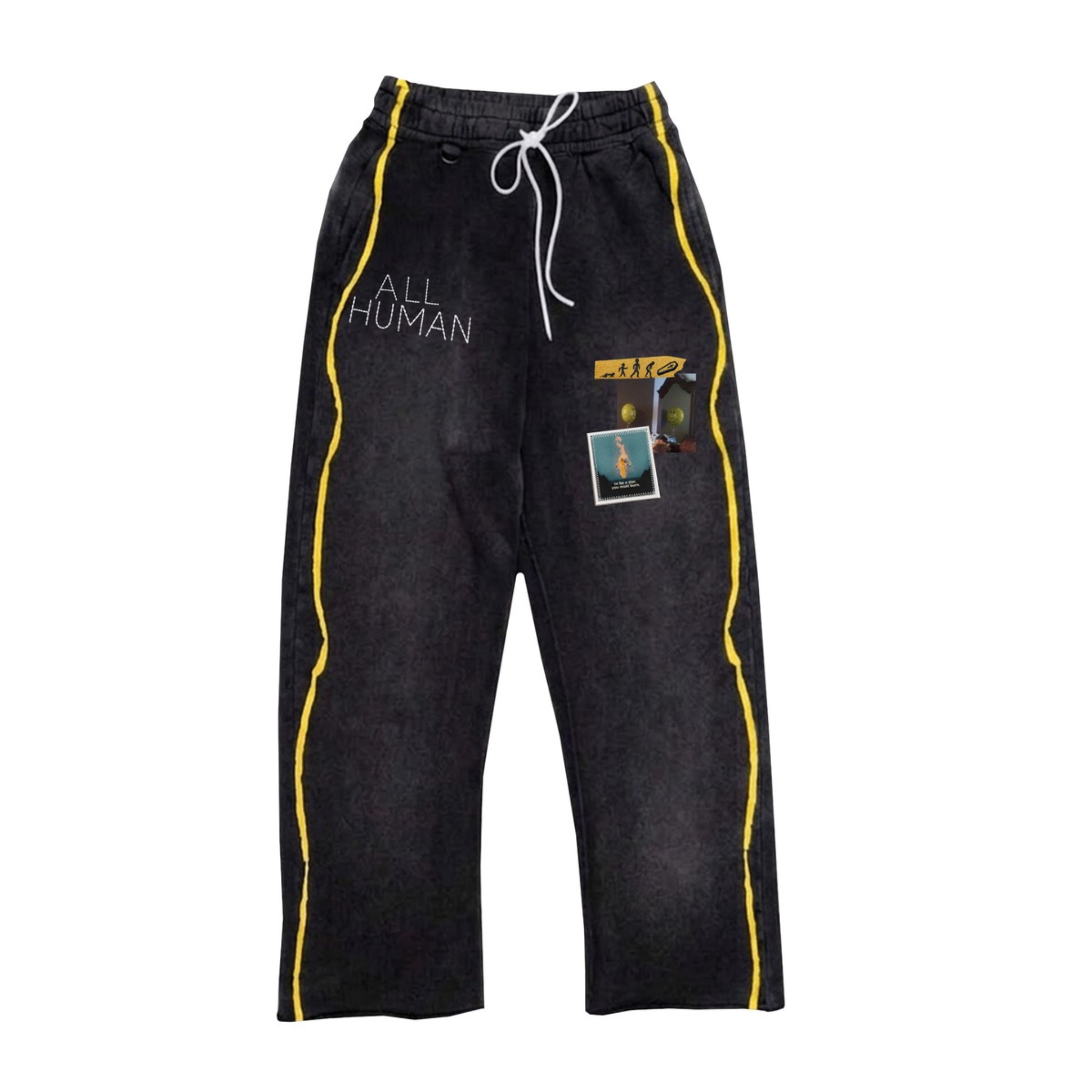 All Human "EL CIELO" Pants (Black Wash)