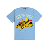 Outrank "Streetwear Culture" Heavyweight T-shirt (Sky Blue)