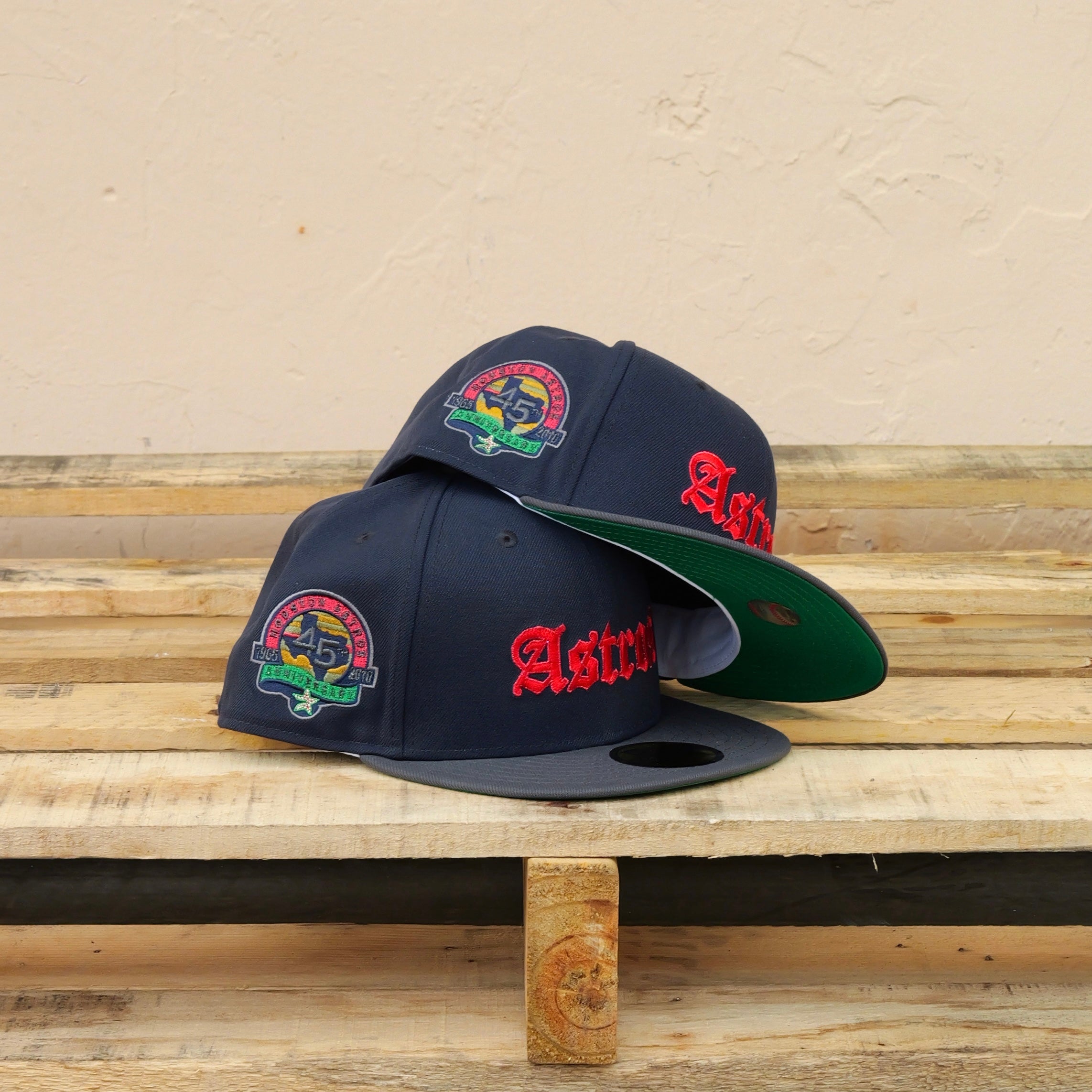 New Era Houston Astros 45th Anniversary Side Patch Fitted