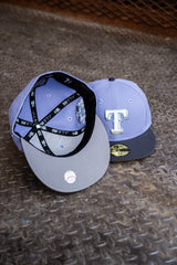 New Era Texas Rangers Final Season Grey UV (Lavender/Graphite) 59Fifty Fitted