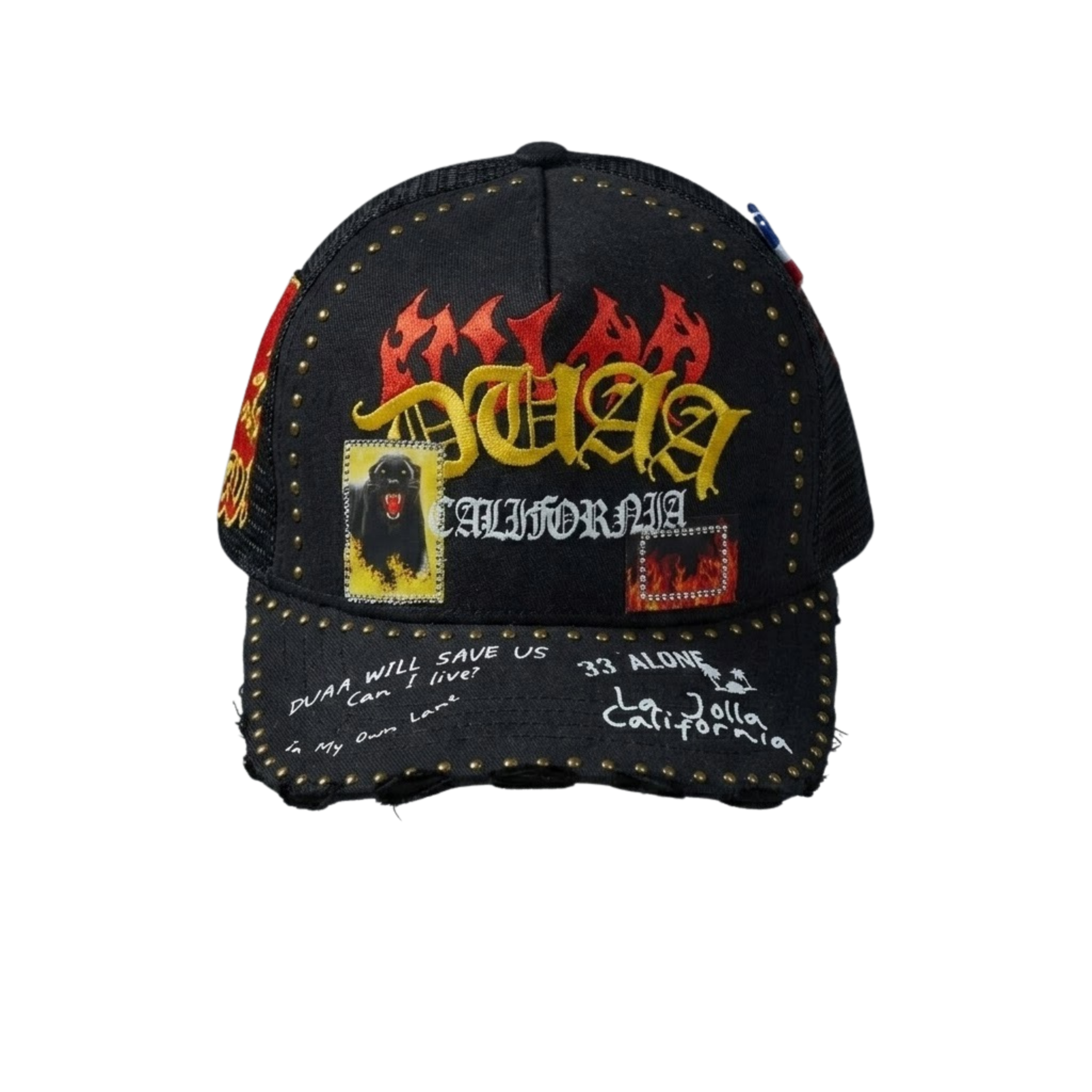 DUAA "STONE" Trucker Hat (Black)