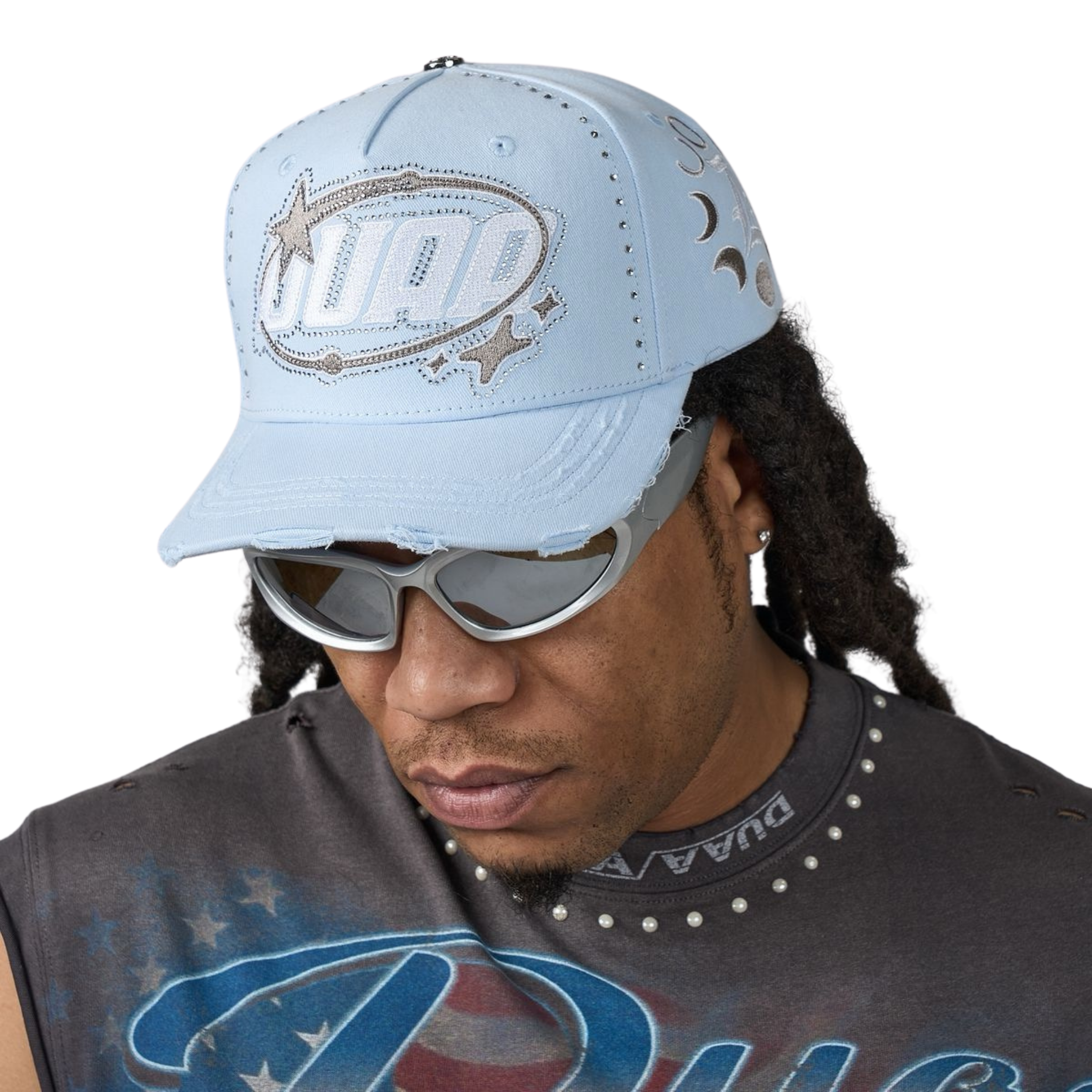 DUAA "BREEZE" Snapback Hat (Powder Blue)