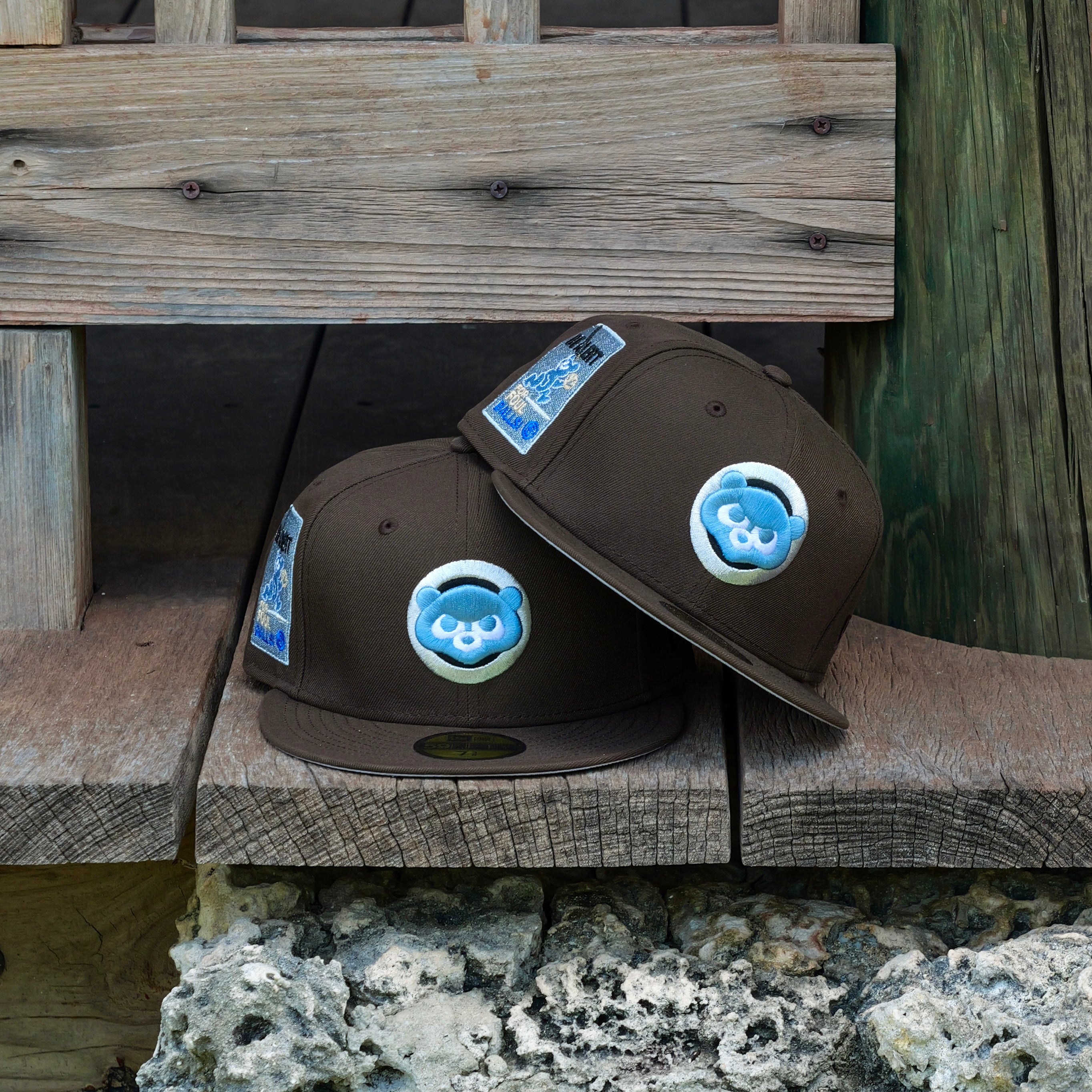 New Era Chicago Cubs Be Alert For Foul Balls Side Patch Fitted - New Era