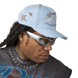DUAA "BREEZE" Snapback Hat (Powder Blue)