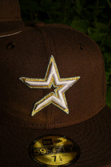 New Era Houston Astros 2004 All-Star Game Side Patch Grey UV 59Fifty Fitted (Walnut)