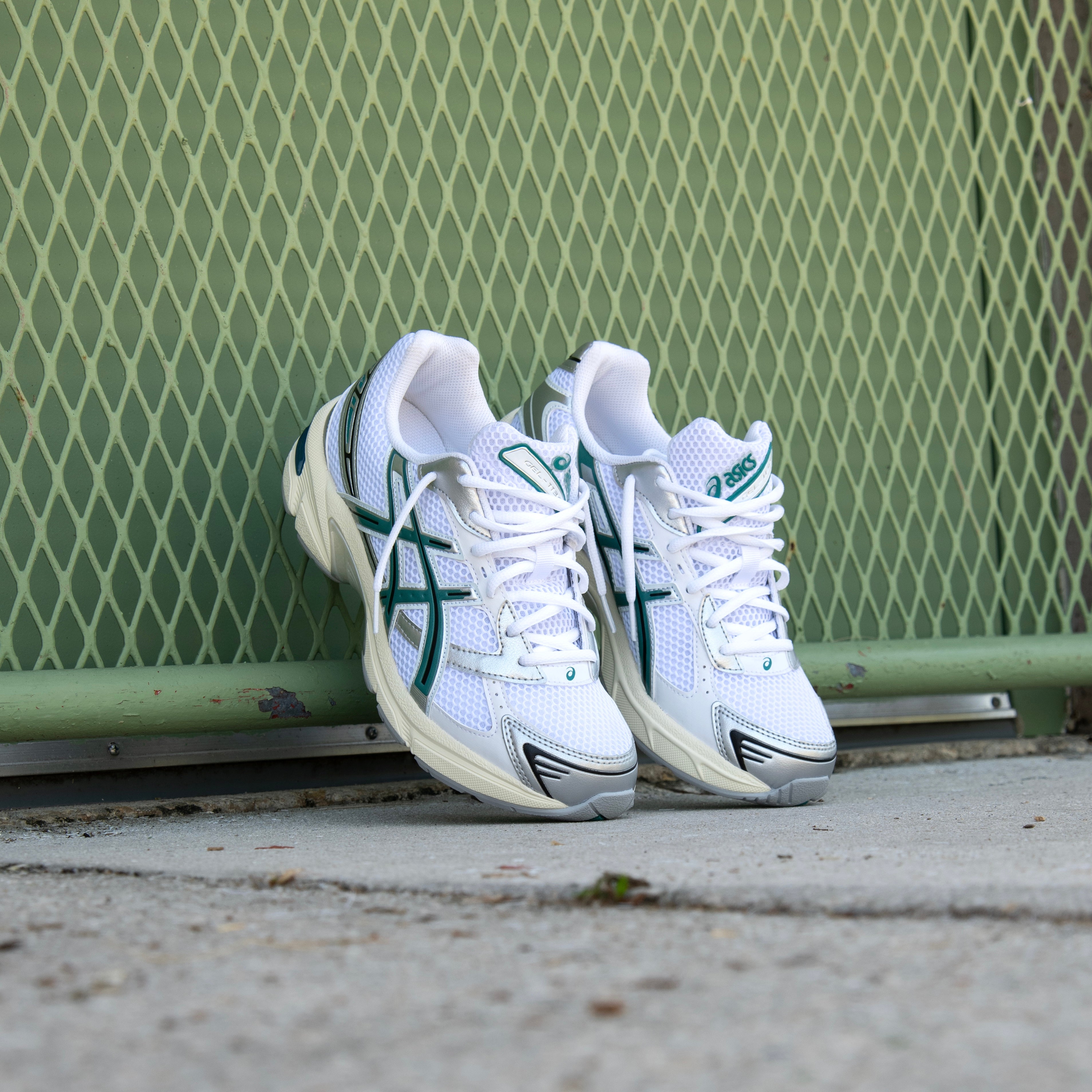 Mens Asics Gel-1130 (White/Rainy Lake)