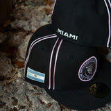 New Era Inter Miami CF Argentina Flag Side Patch Fitted - New Era
