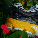 Mens Saucony ProGrid Omni 9 (Black Fleur)