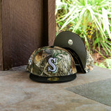 New Era Seattle Mariners Compass Side Patch Fitted