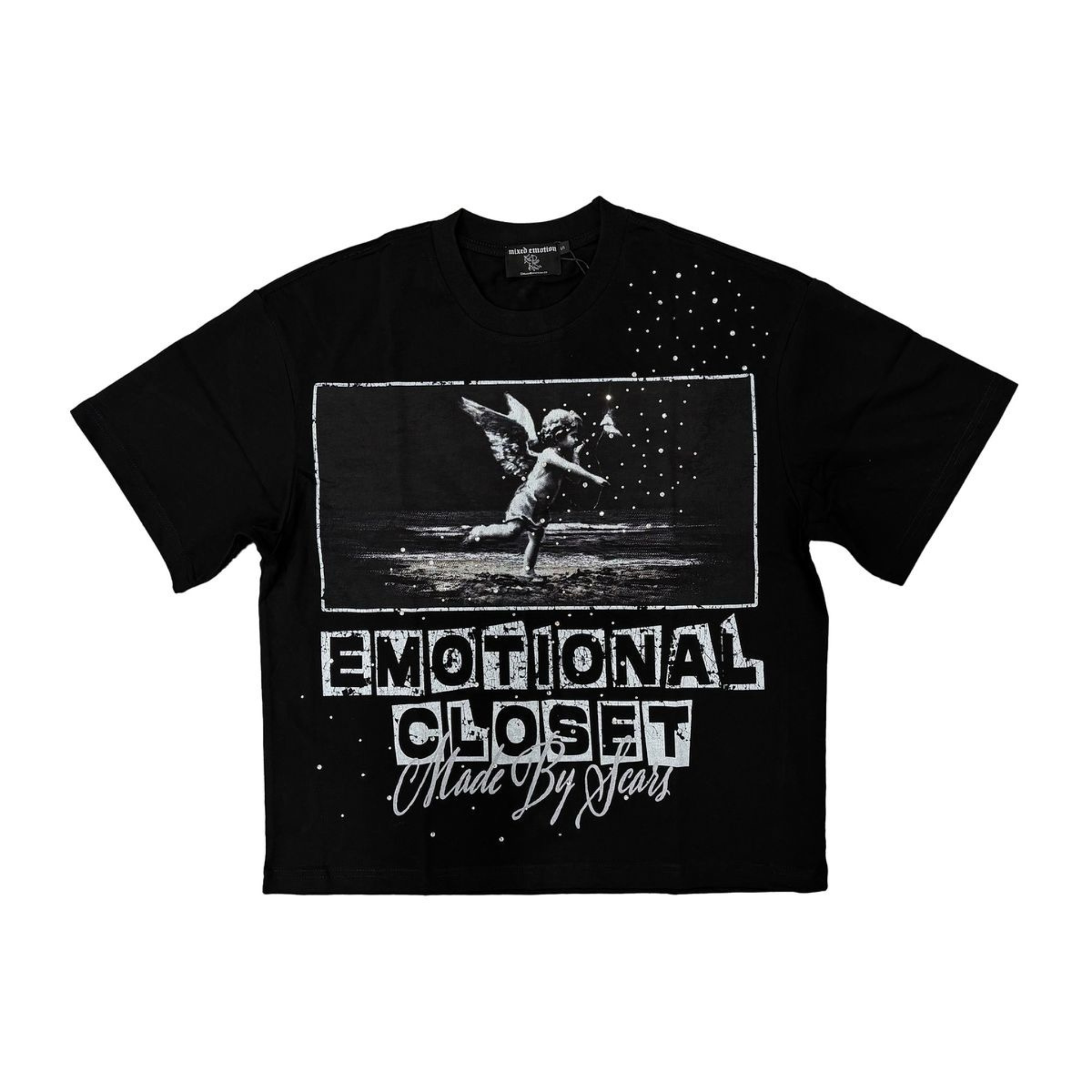 Mixed Emotion “Scar” Tee (Black) - Mixed Emotion