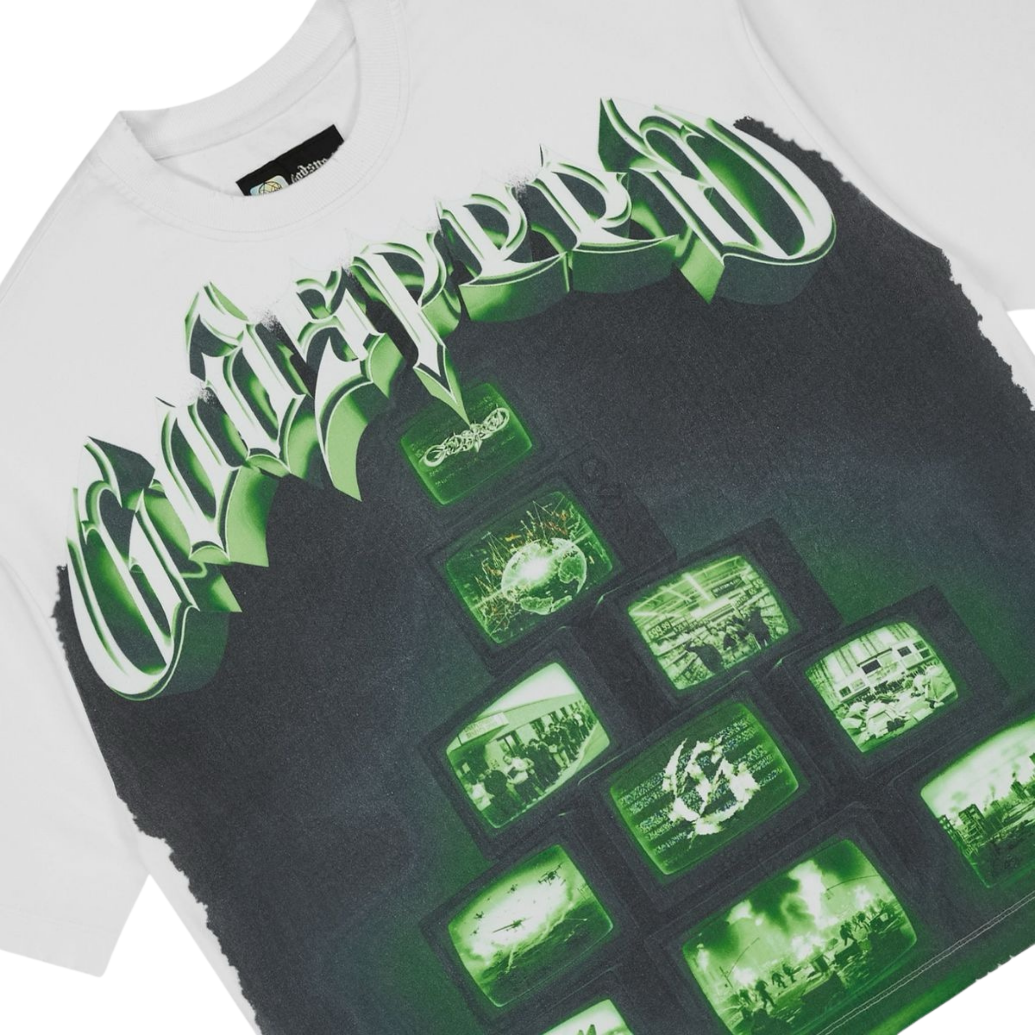 Godspeed "Overstimulated" T-shirt (White)