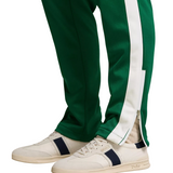 Polo Ralph Lauren Embroidered Fleece Track Pants (Tennis Green/White) - Polo Ralph Lauren