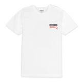 Outrank Play No Games T-Shirt (White) - Outrank