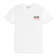 Outrank Play No Games T-Shirt (White) - Outrank