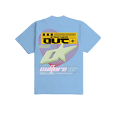 Outrank "Streetwear Culture" Heavyweight T-shirt (Sky Blue)