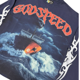 Godspeed "Sea Sick" LS T-Shirt (Navy)