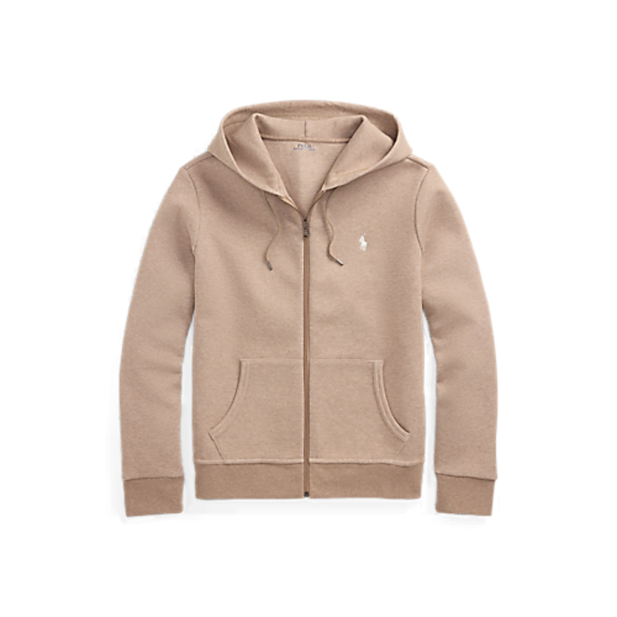 Polo Ralph Lauren Double Knit Full-Zip Hoodie (Adirondack Heather)